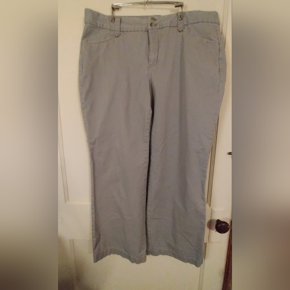Eddie Bauer Women's Blakely Fit, Size 16 Short, Casual Cotton/ 3% Spandex Pants